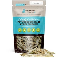 Smelt Freeze Dried Minnows for Cats & Dogs, 2-oz - Made in USA - Freeze Dried...