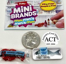 2 Items Lobster And Fish Fill The Fridge Mini Brand