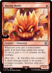 Blazing Bomb 130/764 Final Fantasy MTG Foil Common