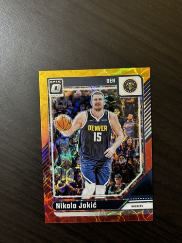 Nikola Jokic [Gold] #100 2024 Panini Donruss Optic card