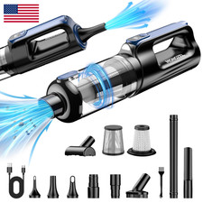 Monozel Car Vacuum Portable Cordless 18000Pa 2 In 1 Vacuum Cleanerair Duster