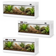 Reptile Enclosure 40x16x16in Stackable Terrarium Snake Tank 44 Gallon Cage New