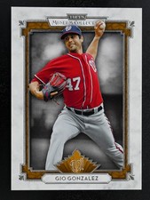 2014 Topps Museum Collection #95 Gio Gonzalez Copper Washington Nationals