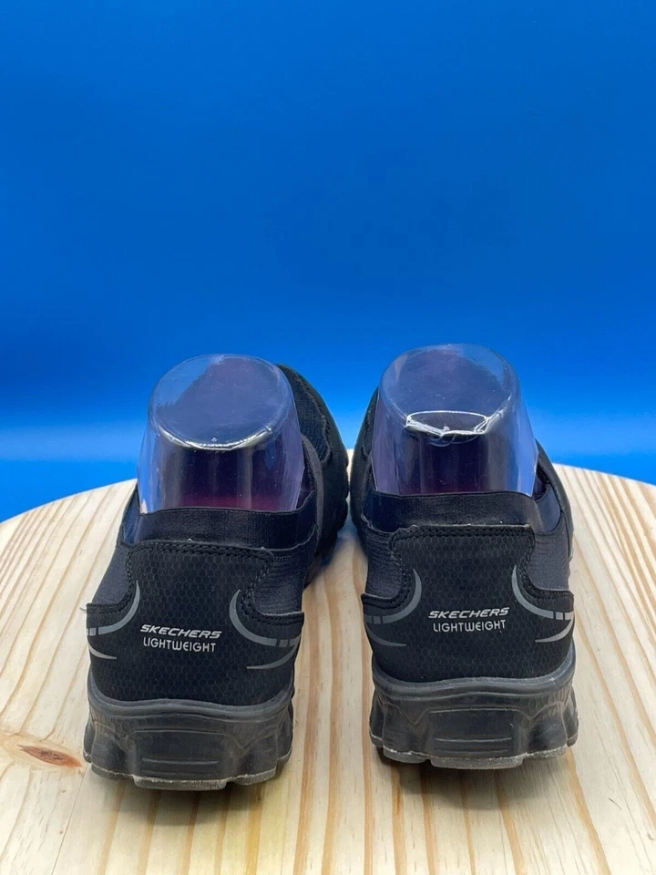 Skechers Ez Flex 2 Running Sneaker Women's Sz 9.5 Black Mesh Slip On Closed Toe - Image 3 of 4