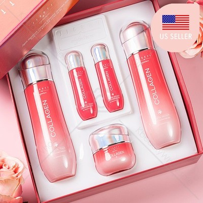 [Jigott] Signature Collagen Essential Skin Care 3 Set( Toner, Emulsion, Cream)