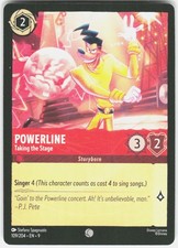 Powerline Taking the Stage 109/204 Fabled Disney Lorcana