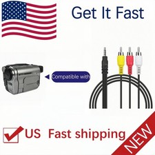AV A/V TV Cable Cord Lead for Sony DCR-TRV480 DCR-TRV460 DCR-TRV360 DCR-TRV350 e