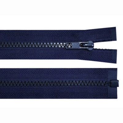 Reißverschluss Jackenreißverschluss teilbar grob Kunststoff 5mm Krampe 30-100 cm