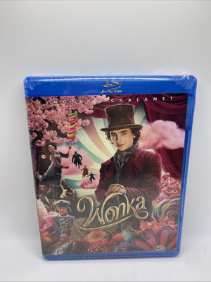 Wonka (Blu-ray, 2023) Brand New Sealed