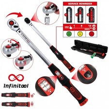 KS Tools INFINITOOL Ratschen-Drehmomentschlüssel 3/4" Schwarz