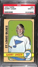 1972 TOPPS #35 GARRY UNGER PSA 9 Mint 81876668 