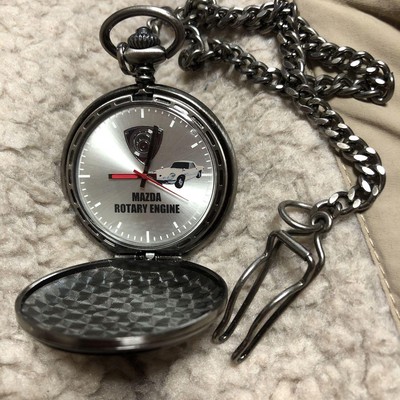 Mazda Rotary Engine Pocket Watch Body Silver | eBay