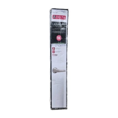 Delta Larkin 18 Inch Towel Bar Spotshield Brushed Nickel Finish E4 New