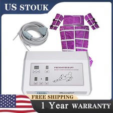 Air Pressure Pressotherapy Lymphatic Drainage Slimming Suit Body Massager Device