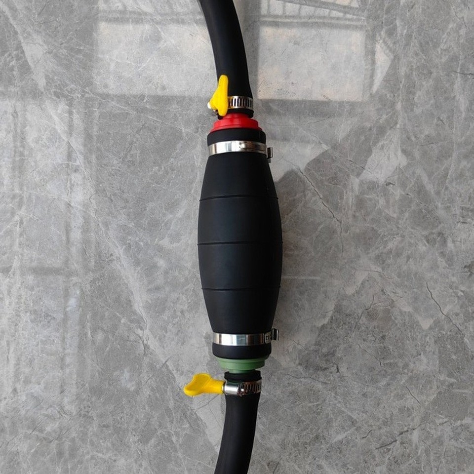 Transfer Trolley Manual Transfer Pump for Oil Water and Fuel with 141cm 60cm Dual Hose ...