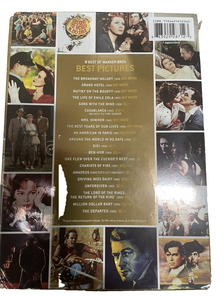 Best of Warner Bros 20 Film Collection Best Pictures 1929-2006