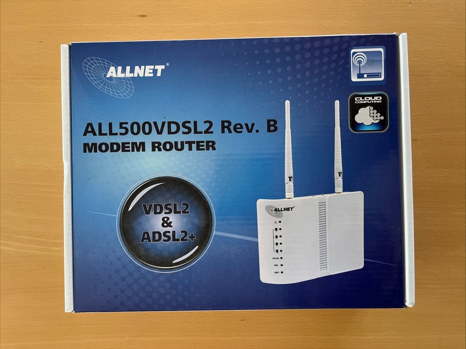 Allnet Router ALL500VDSL2 Rev. B