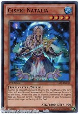 HA07-EN040 Gishki Natalia Super Rare 1st Edition Mint YuGiOh Card
