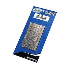 Steel Wheel Weights Nickel Plated 18 OZ. PACK