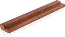 Vinyl Record Wall Mount - an Elegant Display Ledge Made from Solid Wood - This V