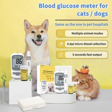 Precise protection, worry-free pet care - Pet blood glucose meter 50 test strips