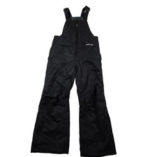 Arctix Youth Black Insulated Snow Bib Overalls Size Small S/P Ski Pants
