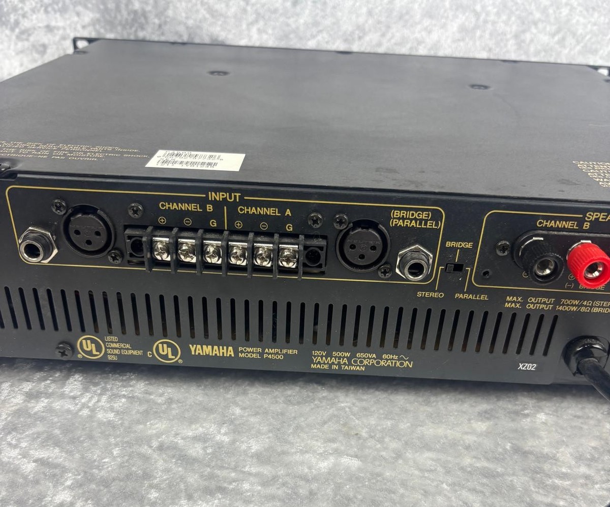 Yamaha P4500 Power Amplifier | eBay