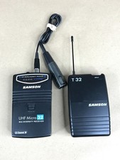 Samson UHF Micro 32 M32 Diversity Receiver w/ T 32 Transmitter