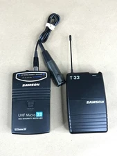 Samson UHF Micro 32 M32 Diversity Receiver w/ T 32 Transmitter