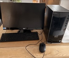 Dell Inspiron 3650 Tower i3-6100 8GB 1TB HDD Win10  21.5" Monitor