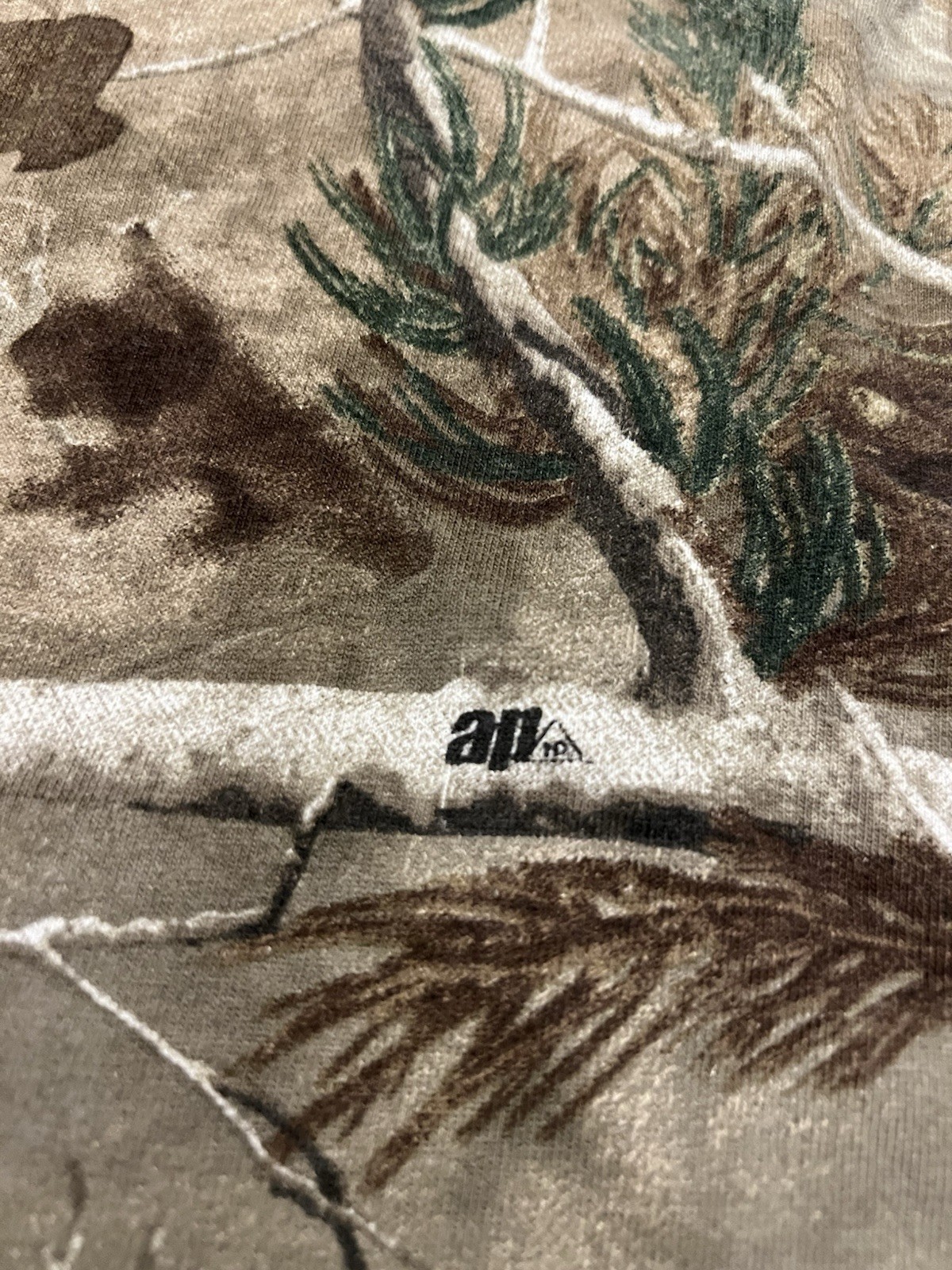🟧🟧🟧 VINTAGE CARHARTT REALTREE AP CAMO T-SHIRT MEDIUM K287 CAP DISTRESSED image 8