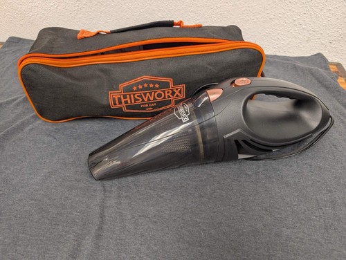 ThisWorx Car Vacuum Cleaner Portable High Power Handheld 12V with Carry Bag