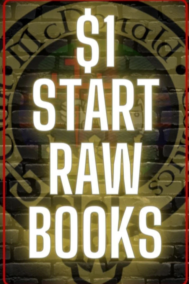 $1 START RAW BOOKS