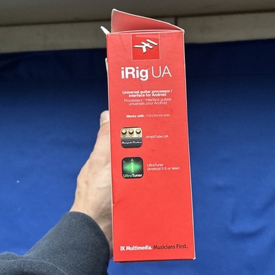 Ik Multimedia Irig UA - Used With 2 Cords And Box | eBay