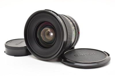[Near Mint +++] Canon New FD NFD 20mm f2.8 MF Wide Angle Lens from Japan #827