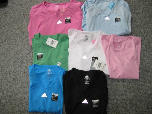 ADIDAS Women's Sport Shirts, Polyester/ Blend,All Colors,Sizes&Style,MSRP$25-35.