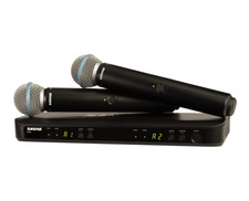 Shure Blx288/b58 (band H11) Dual Vocal System W/ 2x B58a/beta 58a Microphones