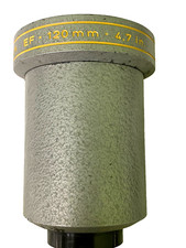 Vintage ISCO Gottigen 120mm T Kiptagon 35 or 70mm Cine Projector Lens 4" Dia