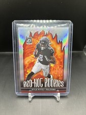 Kyle Pitts 2021 Optic Red-Hot Rookies Holo Falcons