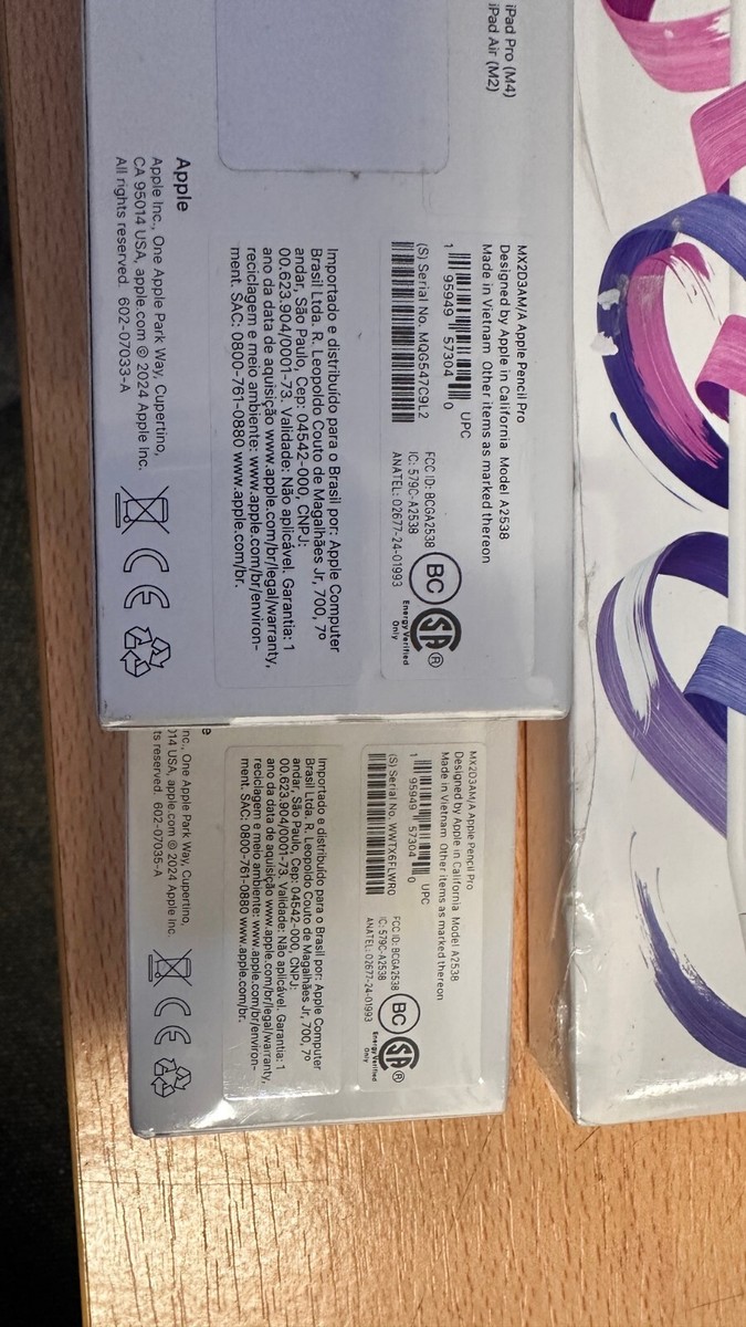 2024 Apple Pencil Pro MX2D3AM/Z A2538 For M4 iPad Pro M2 Air Mini 2024 Apple Pencil Pro MX2D3AM/Z A2538 For M4 iPad Pro M2 Air Mini