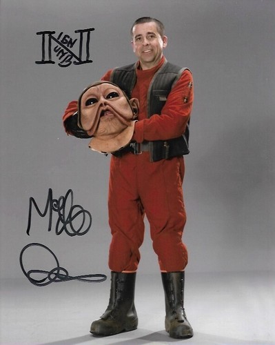 Mike Quinn-Genuine Signed Star Wars Nein Numb 10x8 - Picture 1 of 2