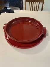 Emile Henry Tarte Tatine Set Of 2