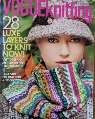 Vogue Knitting Magazine Dec 2013 28 Luxe Layers Hand Painted