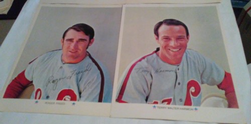 1971 Arco Phillies 8”x10” facsimile autographed color photos/13 cards ...