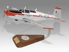 Saab Safir Rijksluchtvaartschool Desk Wood Airplane New Model Large Scale 1/24
