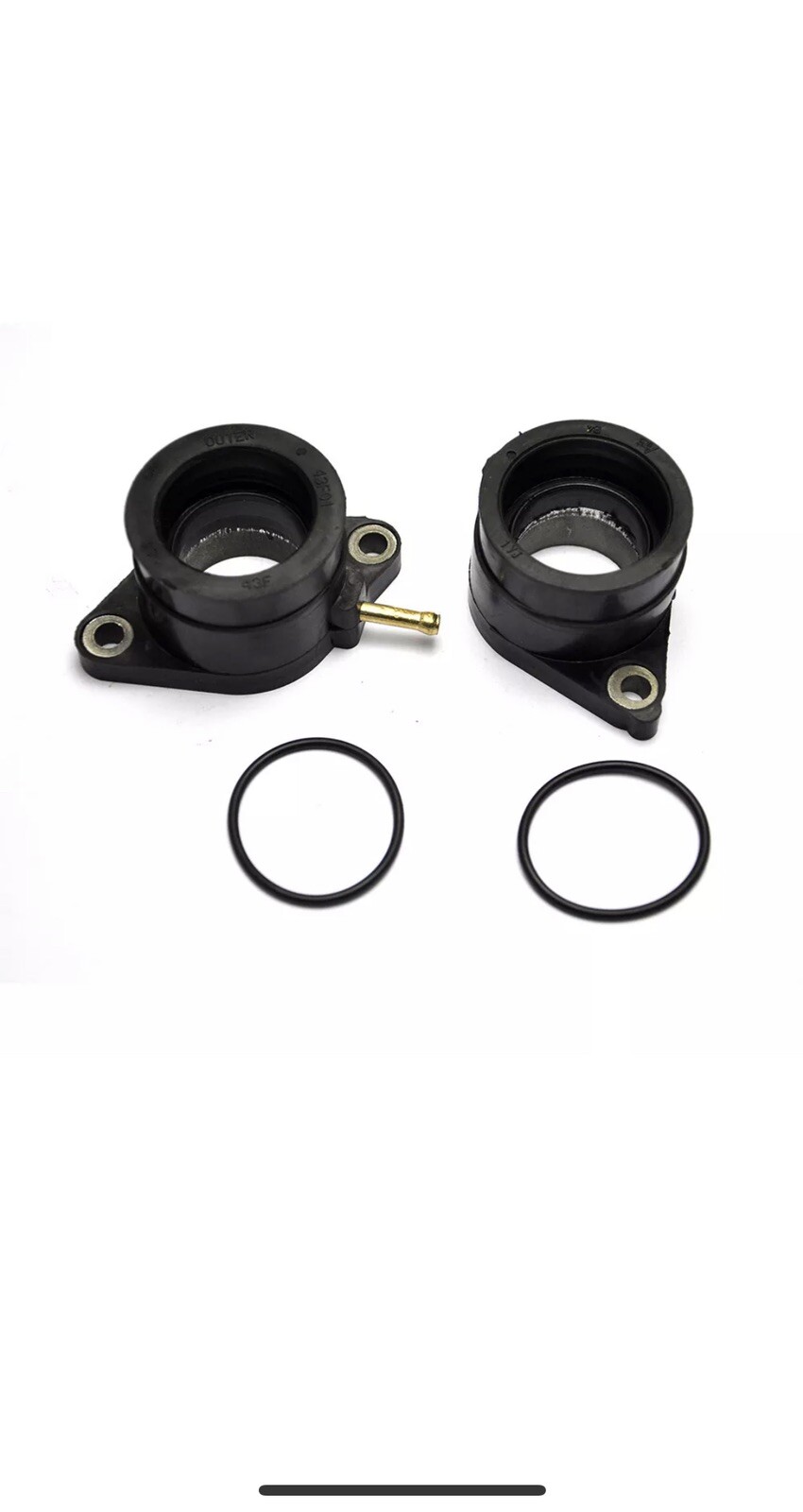Pipes d admission Yamaha XT600E en caoutchouc haute temperature pour flux d air optimal