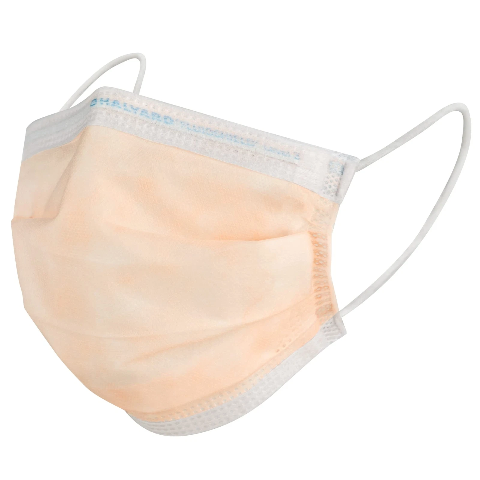 HALYARD FLUIDSHIELD Orange Safety Masks 40 Pack 4 Layer Breathable Comfort