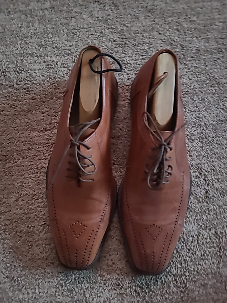 Vero Cuoio ベージュ フラットシューズ 36 Vero Cuoio Fine Italian Leather Shoes Made In Italy 6 1/2 P 1888
