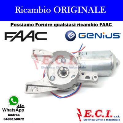 FAAC Genius Original 115008 Groupe Moteur 120VA Compas