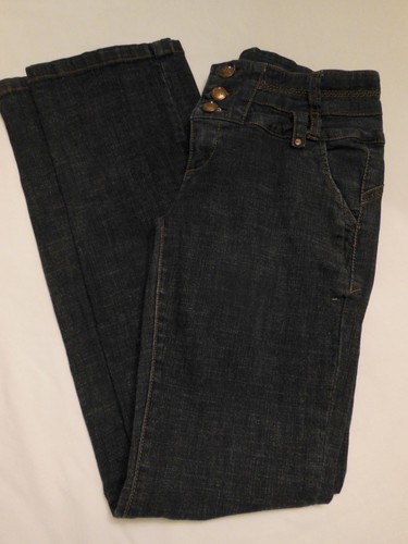 Dark Blue Stretch Denim Jeans Size 